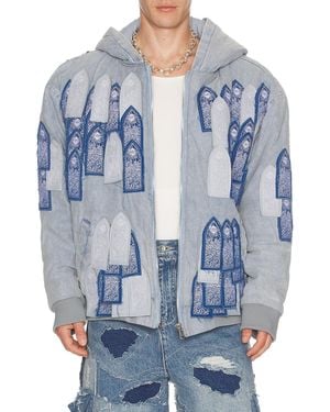 Who Decides War Fly Away Work Jacket - Blue