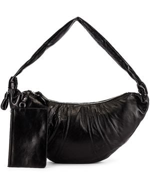 Lemaire Large Croissant Bag - Black