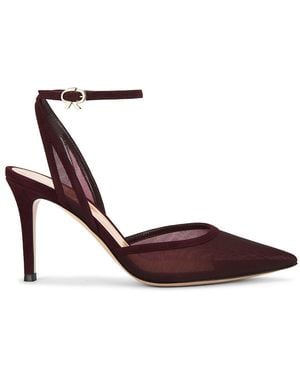 Gianvito Rossi Sheer Pump - Brown