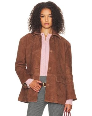 Helsa The Schoolhouse Jacket - Brown