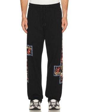 Pleasures Blasphemy Cotton Pants - Black