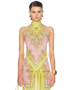 Versace Scarf Top - Multicolor