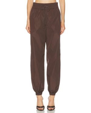 Zimmermann Alchemy Track Pant - Brown