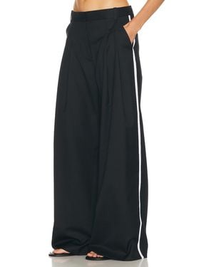 St. Agni Side Stripe Homme Pant - Black