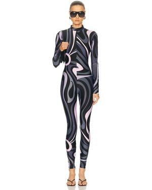 PUCCI Long Sleeve Jumpsuit - Black