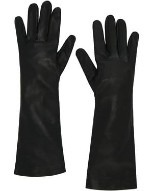 Tom Ford Soft Nappa Leather Long Gloves - Black