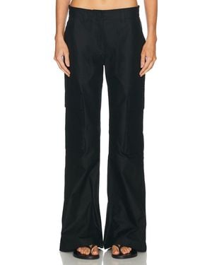 Acne Studios Pieter Classic Satin Trouser - Black