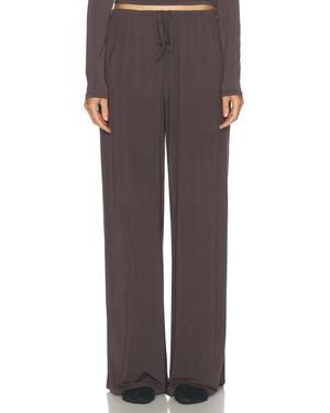 Skims Cloud Sleep Pant - Brown