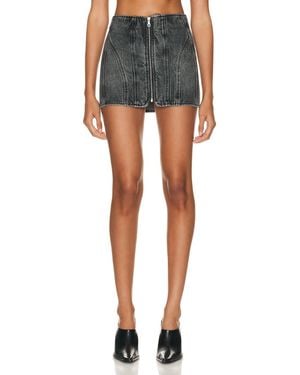 GRLFRND Rey Racer Skirt - Blue