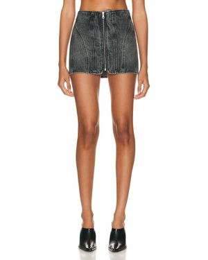 GRLFRND Rey Racer Skirt - Blue