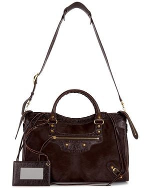Balenciaga Le City Medium Bag - Brown