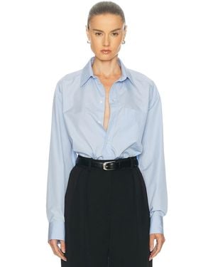 Wardrobe NYC New Oversize Shirt - Blue