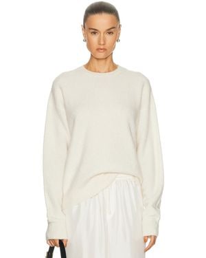 ÉTERNE Brock Sweater - White