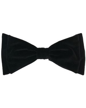 KHAITE Enid Bow Brooch - Black
