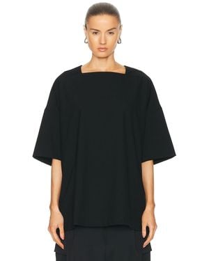 Fear Of God Straight Neck Ss Top - Black