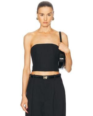 Wardrobe NYC Corset Top - Blue
