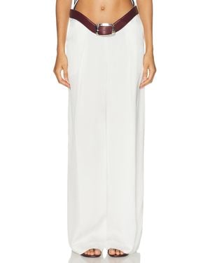 Jean Paul Gaultier Flowing Track Suit Pant - White
