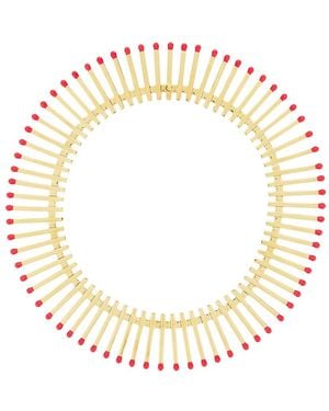 Bottega Veneta Fringe Necklace - Multicolor