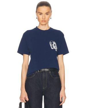 One Of These Days Lucky Number 73 T-Shirt - Blue