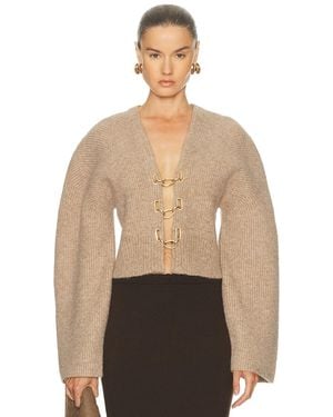 Cult Gaia Mayalu Cardigan - Natural