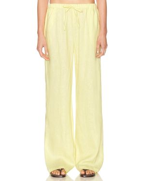 AEXAE X Revolve Drawstring Pant - Yellow
