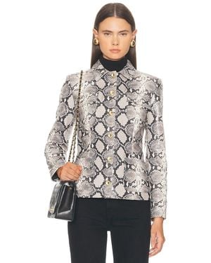 Brandon Maxwell The Gage Jacket - Gray