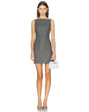Sandy Liang Carlisle Dress - Gray