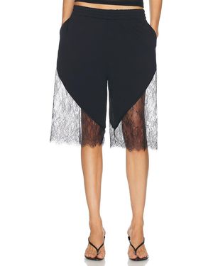 HAELO Lace Fade Track Short - Blue