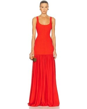 retroféte Kennedi Knit Dress - Red