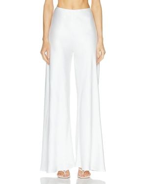 Norma Kamali Bias Elephant Pant - White