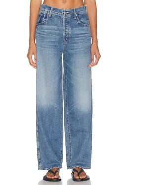 Mother The Delinquent Button Nerdy Jeans - Blue