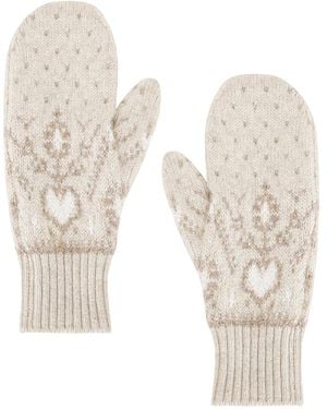 KHAITE Christel Mitten - White