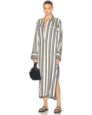 Heirlome Viviana Stripe Shirt Dress - White