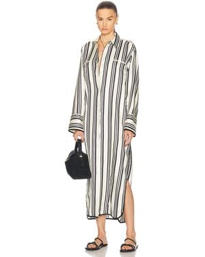 Heirlome Viviana Stripe Shirt Dress - White