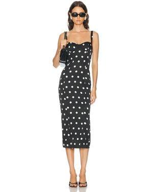 Nicholas Dominique Paneled Dress - Black