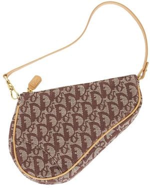 Dior Issimo Pochette Saddle Bag - Brown