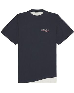 Tシャツ・カットソー BALENCIAGA SHORT SLEEVE T-SHIRT Balenciaga x The Simpsons 2021 Short Sleeve T-Shirt Black