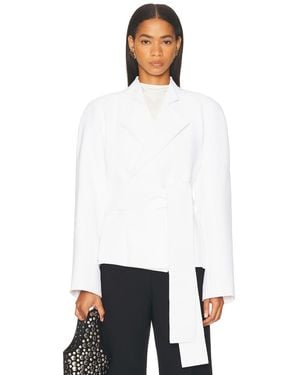KHAITE Edith Jacket - White
