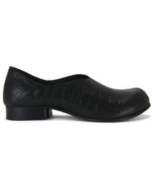 Phileo 067 Crocodile Clog - Black