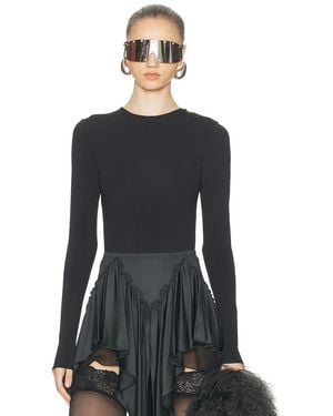 Entire studios Long Sleeve Bodysuit - Black