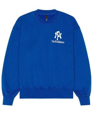 No Problemo Nyp Sweatshirt - Blue