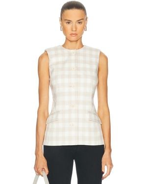 Jonathan Simkhai Calliope Vest - White