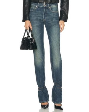 DARKPARK New Marion Cuff Adorned Straight Leg - Blue