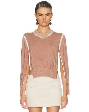 Acne Studios Krish Krinkeled Normcore Fenix Sweater - Multicolor
