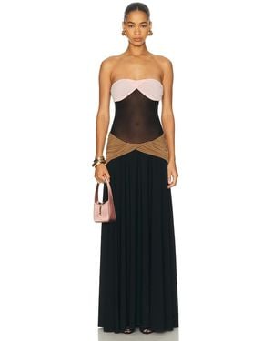 Burc Akyol Caryatid Jersey Dress - Black