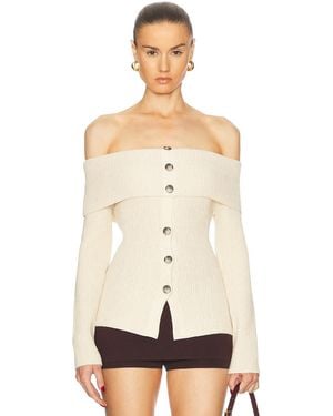 Siedres Noula Sweater - White