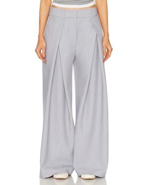 GRLFRND Nolan Pleated Trouser - Multicolor