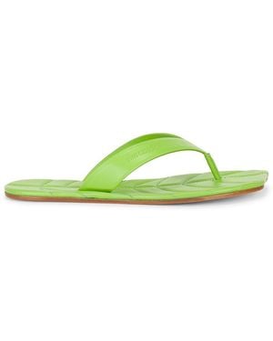 JW Anderson Leaf Slide - Green