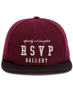 Agolde X Rsvp Gallery Baseball Cap - Red