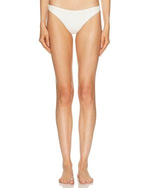 STAUD Gemma Bikini Bottom - White